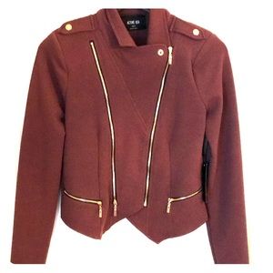 Double zip moto jacket